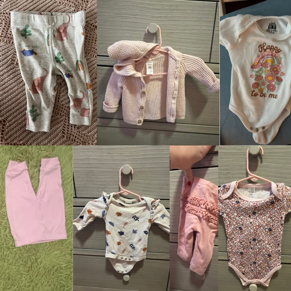 Baby clothes - unused - 7 items total